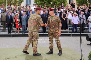 Folgore, cambio di comando