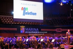 Con Telethon, la Banda della Marina Militare al Parco della Musica a Roma