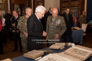 Il Presidente Sergio Mattarella a Palazzo Esercito